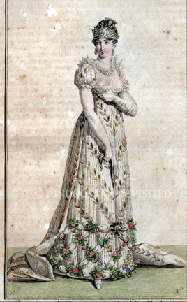 /data/Original Prints/Fashion and Costumes/DIAMOND BAND AND DRESS MADE FROM LYON MATERIAL.jpg